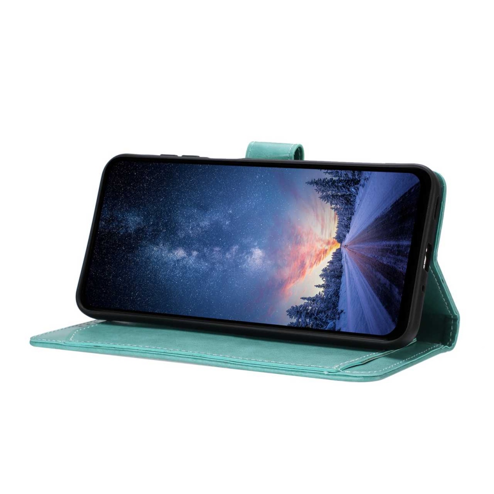 Clots knížkové pouzdro na Motorola Edge 70 Fusion 5G - modrozelené