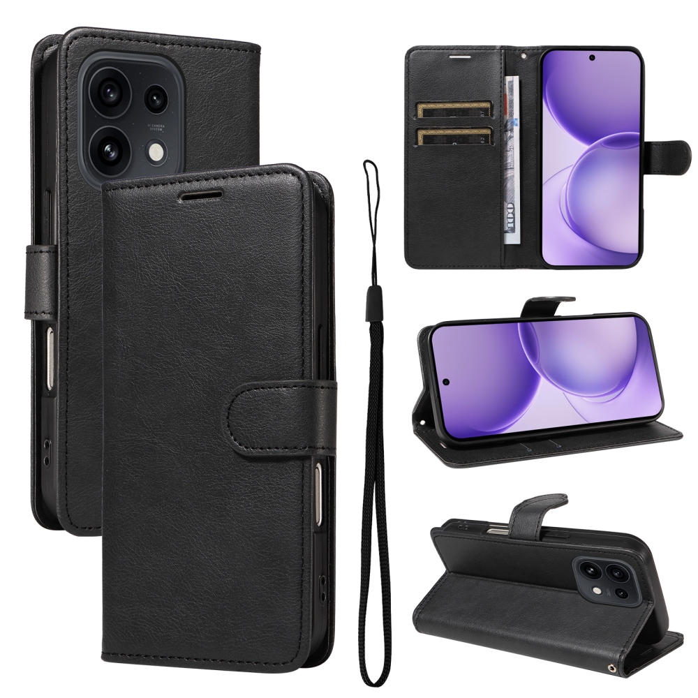 Clots knížkové pouzdro na Oppo Reno 16 Pro 5G/Oppo Reno 16 5G - černé