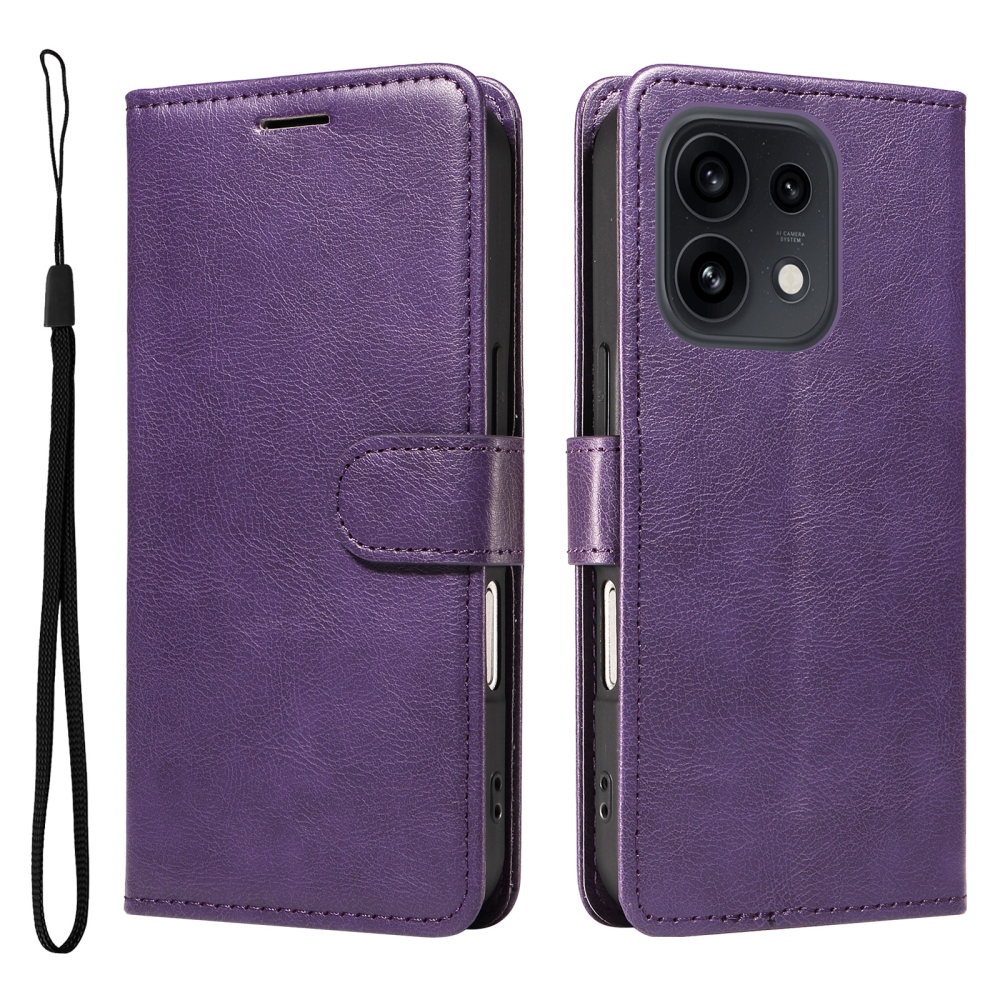 Clots knížkové pouzdro na Oppo Reno 16 Pro 5G/Oppo Reno 16 5G - fialové