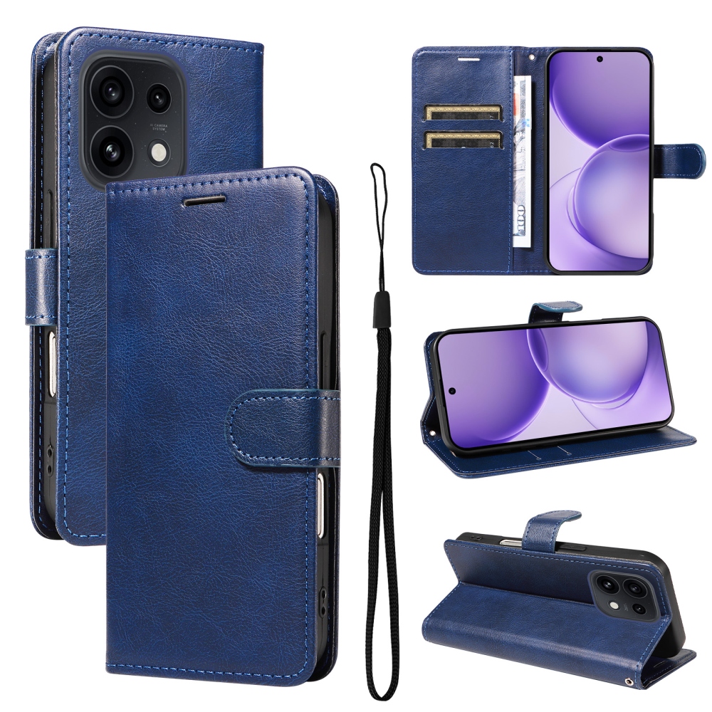 Clots knížkové pouzdro na Oppo Reno 16 Pro 5G/Oppo Reno 16 5G - modré