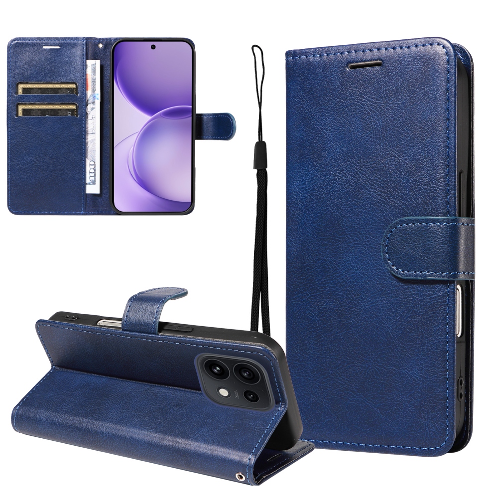 Clots knížkové pouzdro na Oppo Reno 16 Pro 5G/Oppo Reno 16 5G - modré