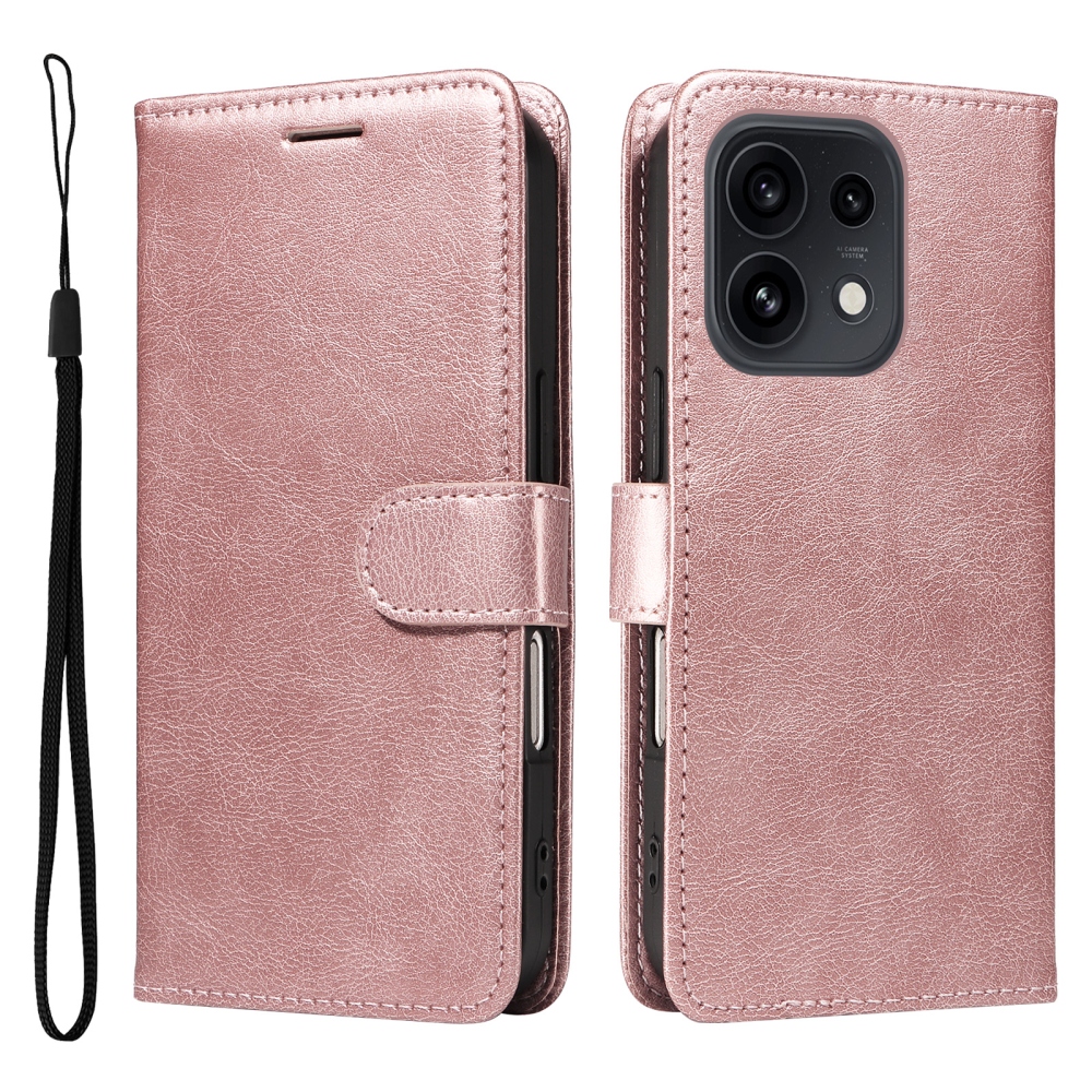 Clots knížkové pouzdro na Oppo Reno 16 Pro 5G/Oppo Reno 16 5G - růžové