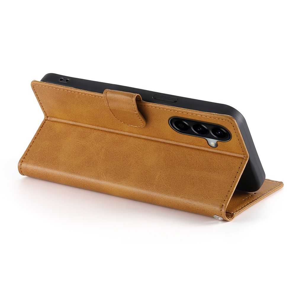 Clots knížkové pouzdro na Samsung Galaxy A57 5G - žluté