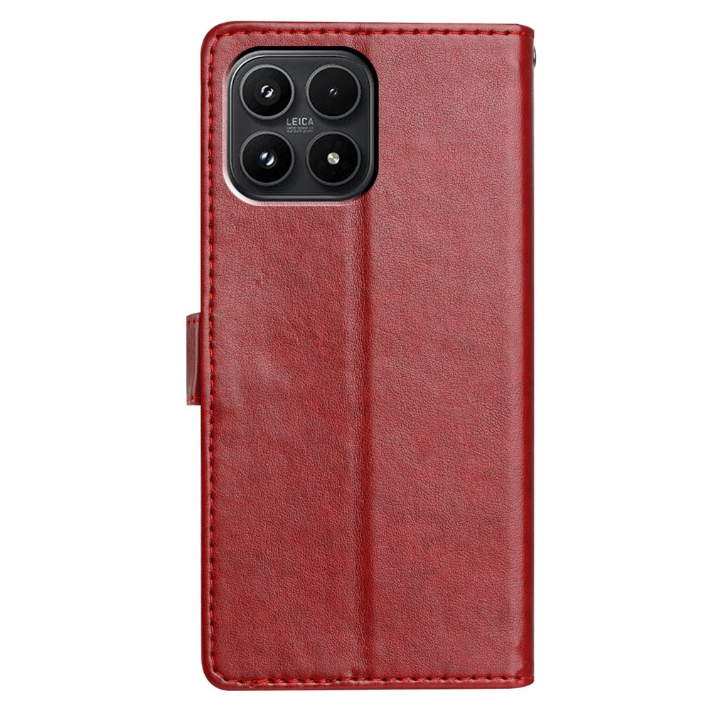 Clots knížkové pouzdro na Xiaomi 17 - červené