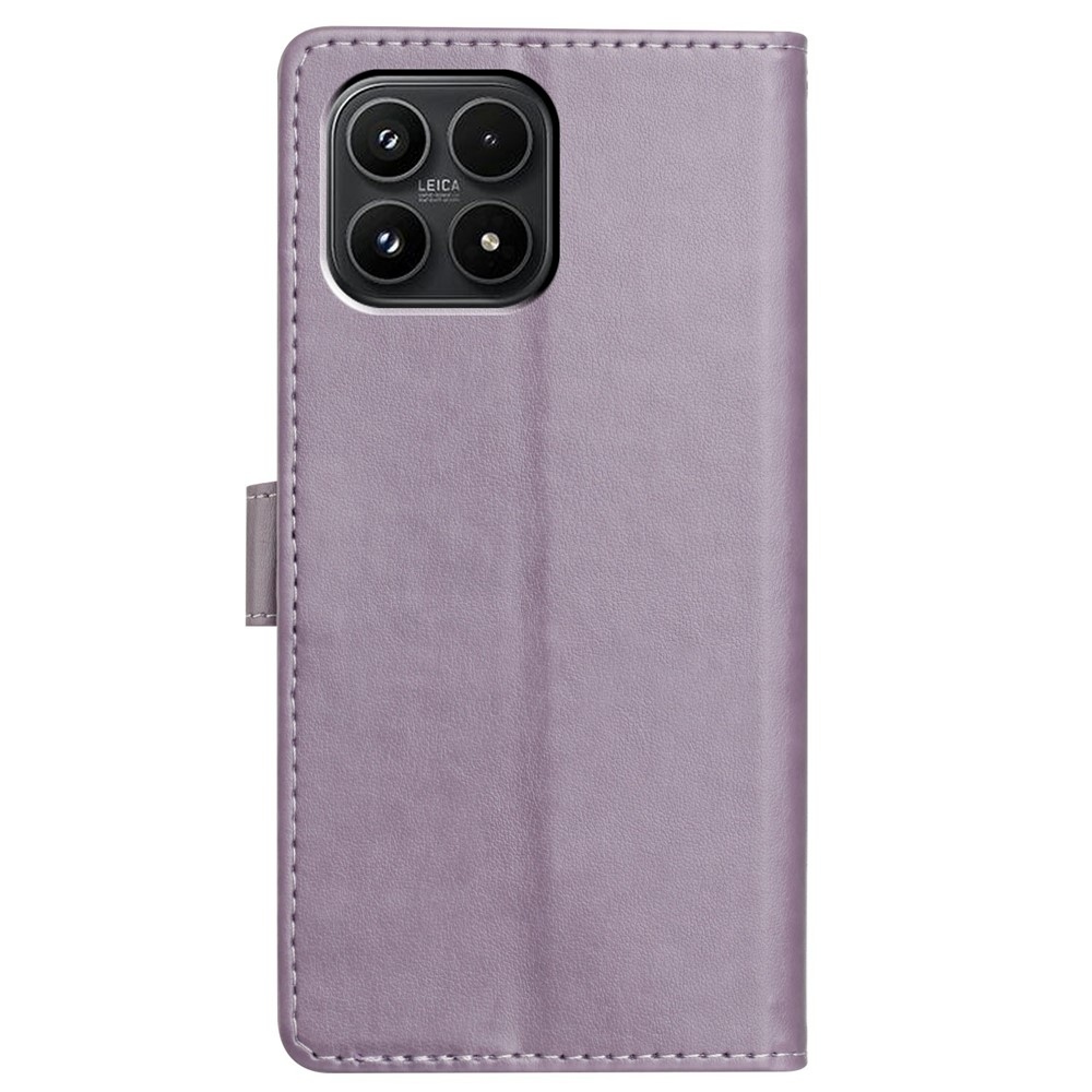 Clots knížkové pouzdro na Xiaomi 17 - fialové