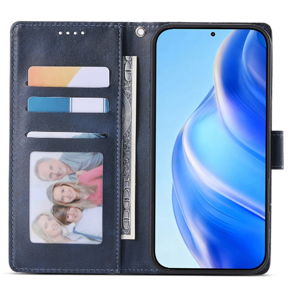 Calf knížkové pouzdro na Xiaomi 17 - modré