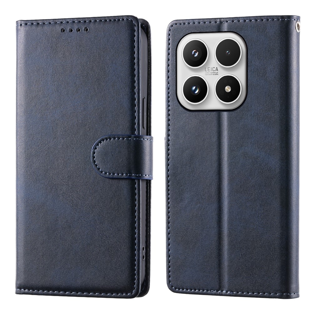 Calf knížkové pouzdro na Xiaomi 17 - modré