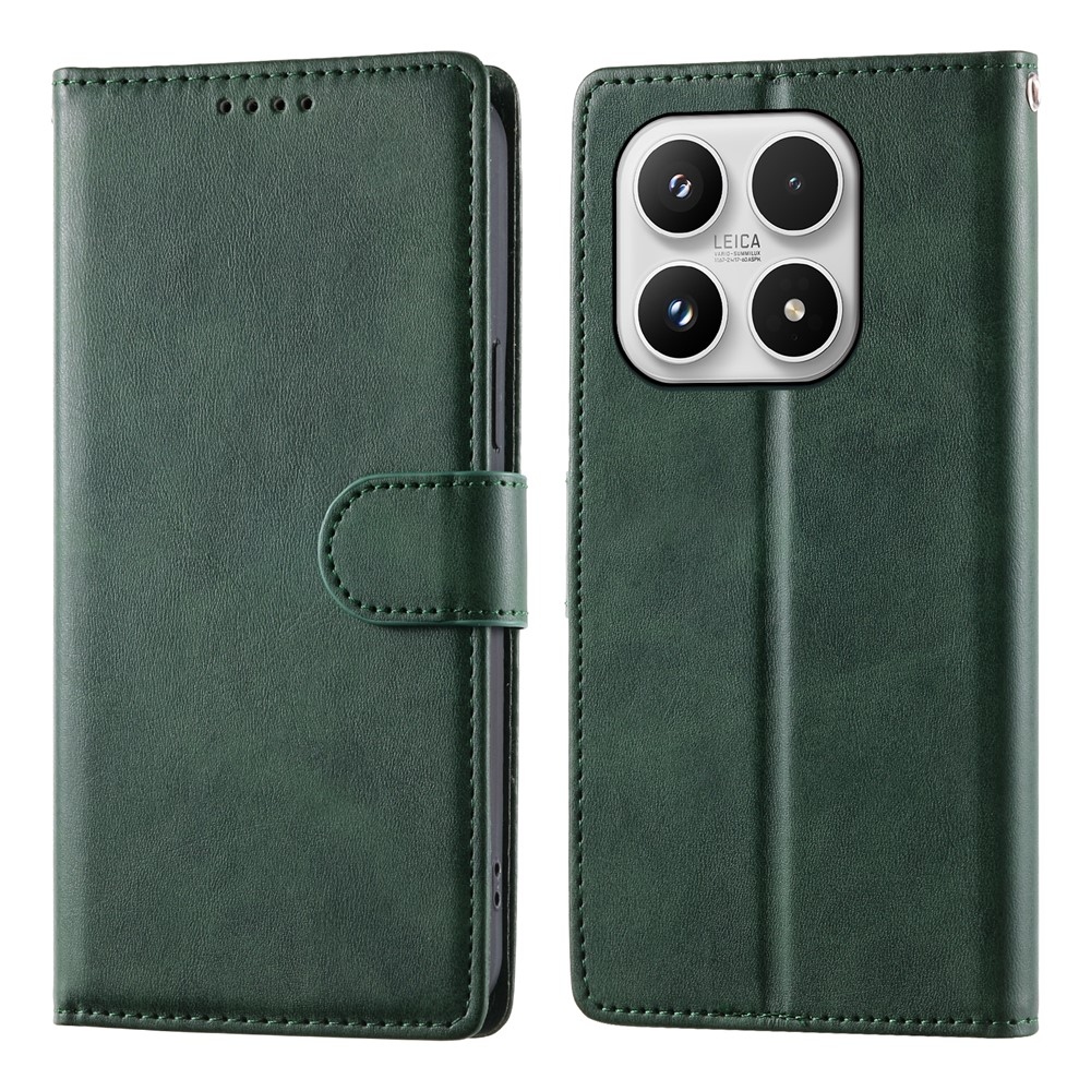 Calf knížkové pouzdro na Xiaomi 17 - zelené