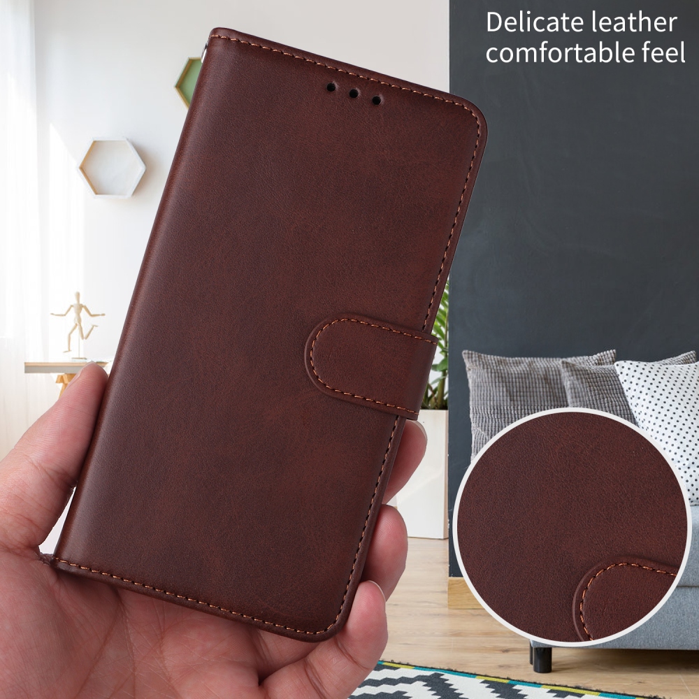 Clots knížkové pouzdro na Xiaomi Poco F8 Ultra 5G - hnědé