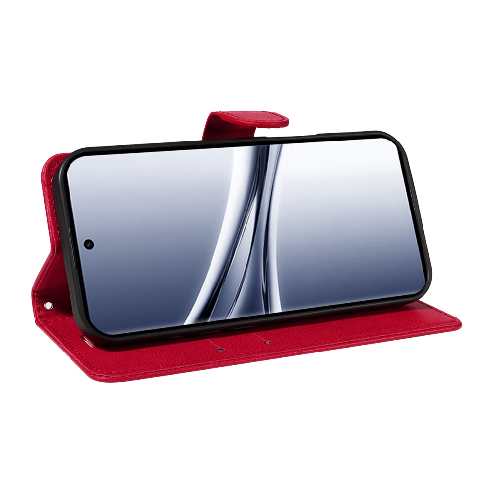 Clots knížkové pouzdro na Xiaomi Poco M8 5G/Redmi Note 15 5G/Note 15 4G - červené