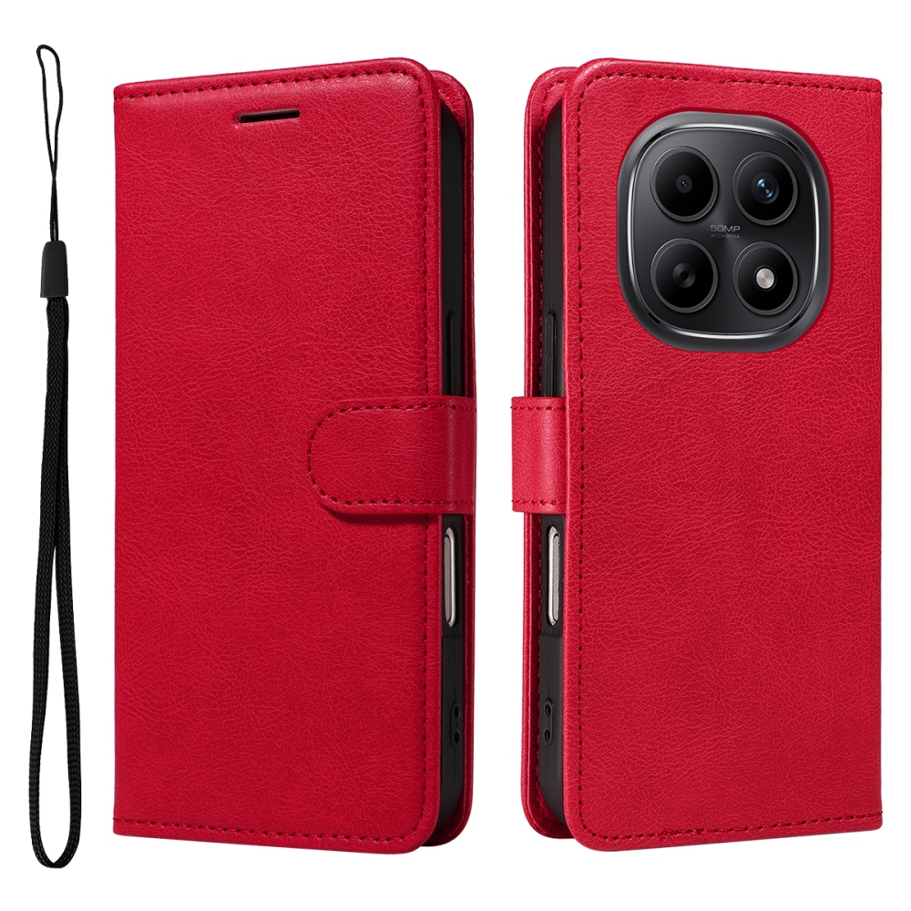 Clots knížkové pouzdro na Xiaomi Poco M8 5G/Redmi Note 15 5G/Note 15 4G - červené