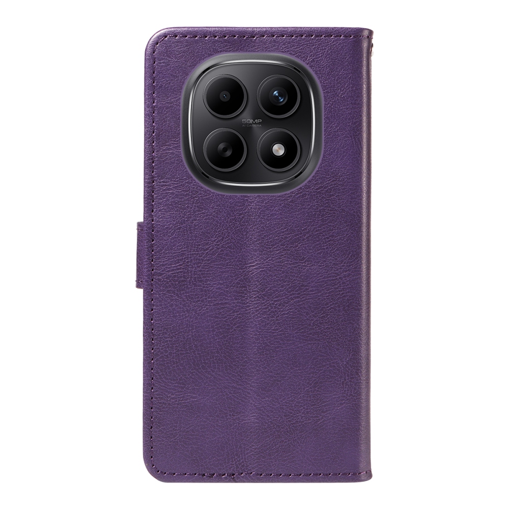 Clots knížkové pouzdro na Xiaomi Poco M8 5G/Redmi Note 15 5G/Note 15 4G - fialové