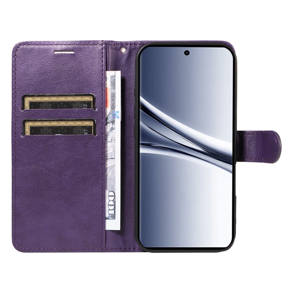 Clots knížkové pouzdro na Xiaomi Poco M8 5G/Redmi Note 15 5G/Note 15 4G - fialové