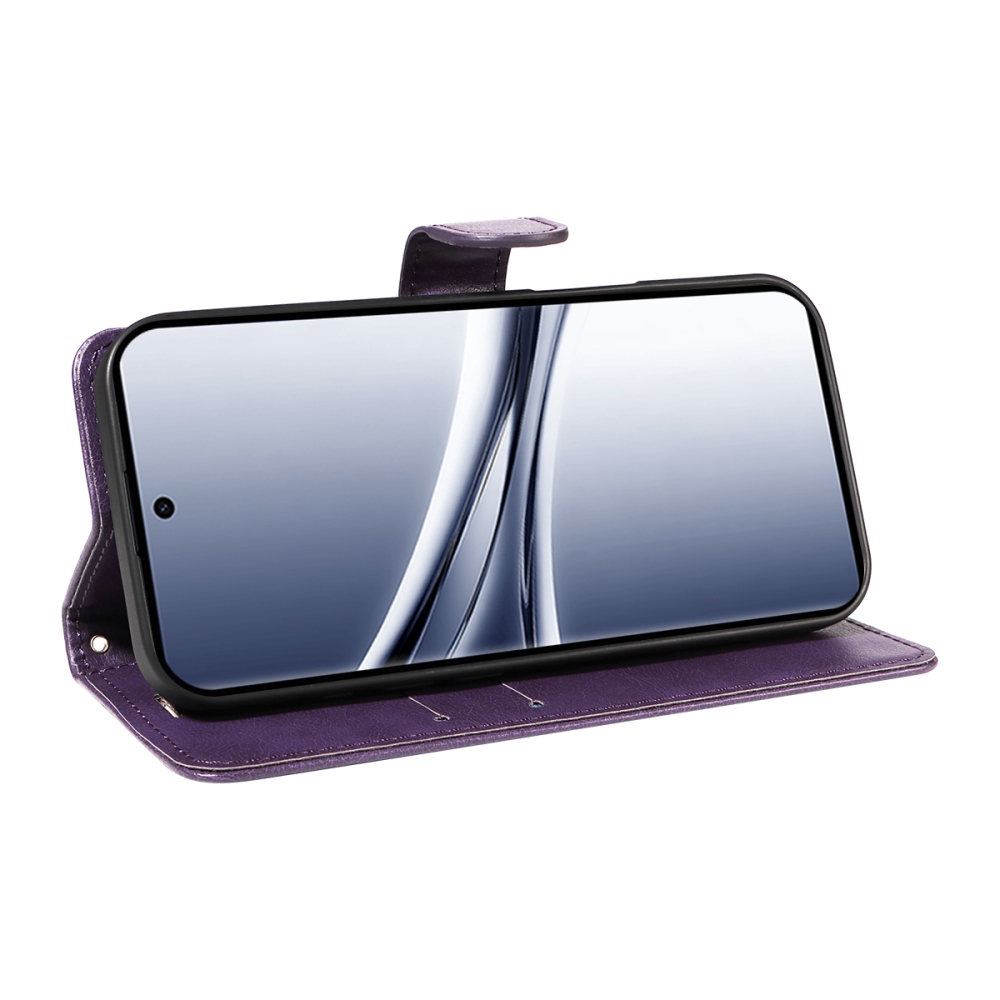 Clots knížkové pouzdro na Xiaomi Poco M8 5G/Redmi Note 15 5G/Note 15 4G - fialové