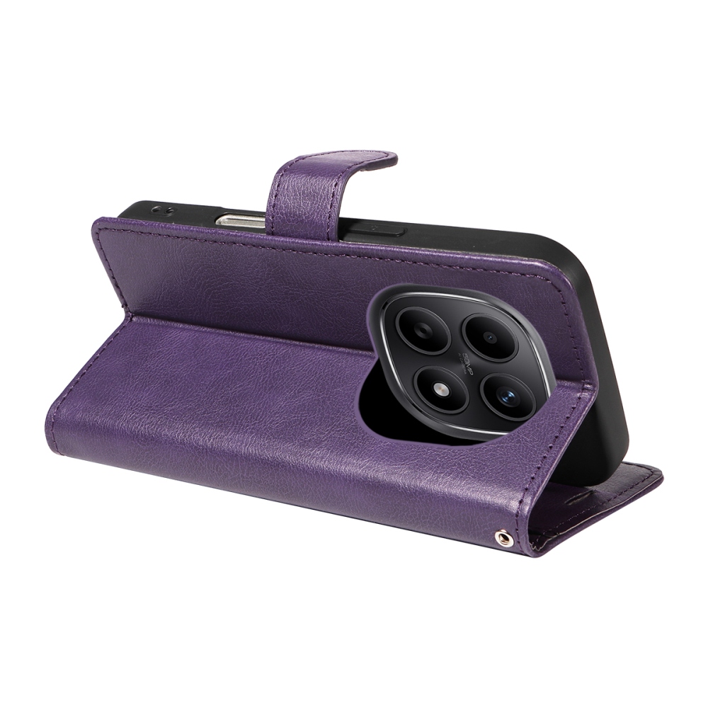 Clots knížkové pouzdro na Xiaomi Poco M8 5G/Redmi Note 15 5G/Note 15 4G - fialové