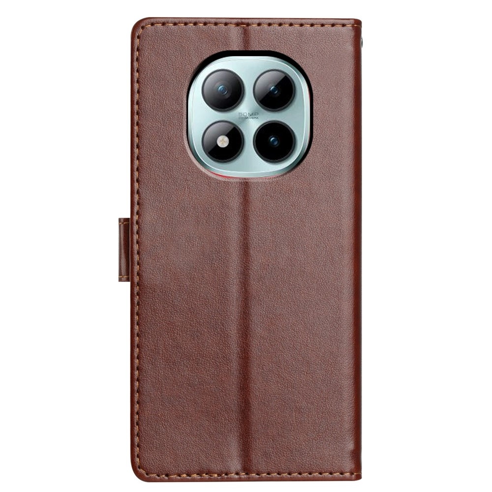 Clots knížkové pouzdro na Xiaomi Redmi Note 15 Pro+ 5G - hnědé