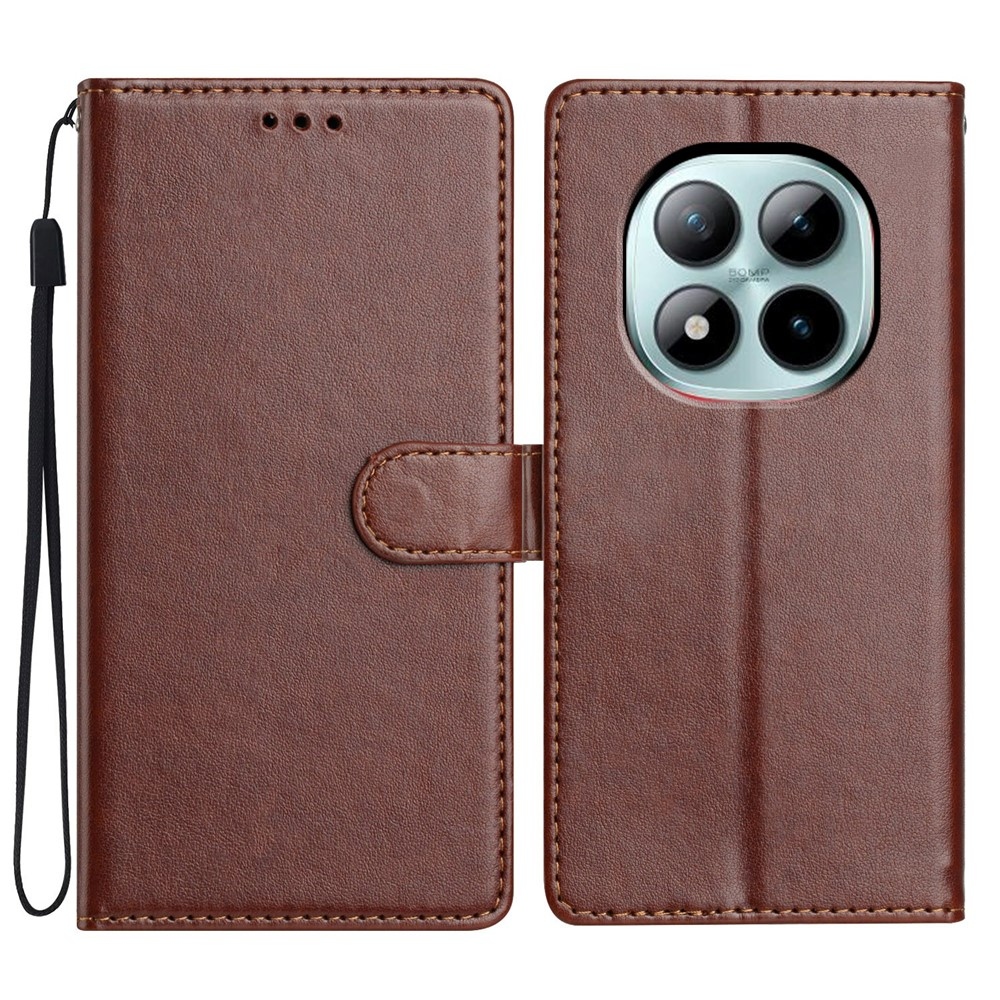 Clots knížkové pouzdro na Xiaomi Redmi Note 15 Pro+ 5G - hnědé