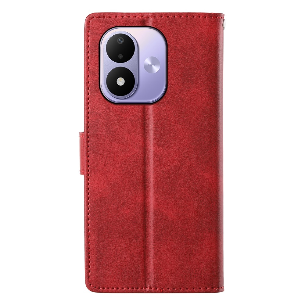 Clots knížkové pouzdro na Xiaomi Redmi Note 17 4G/5G - červené