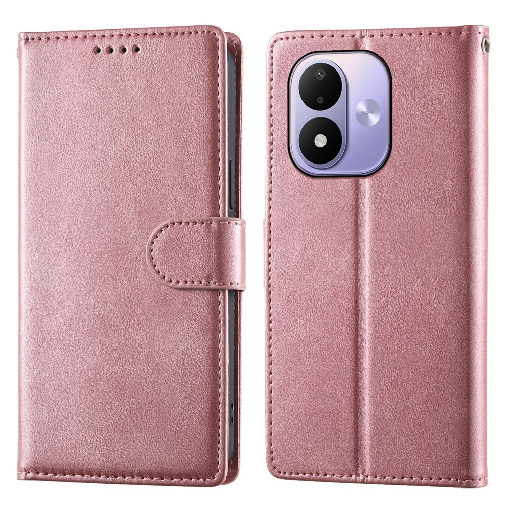 Clots knížkové pouzdro na Xiaomi Redmi Note 17 4G/5G - růžové