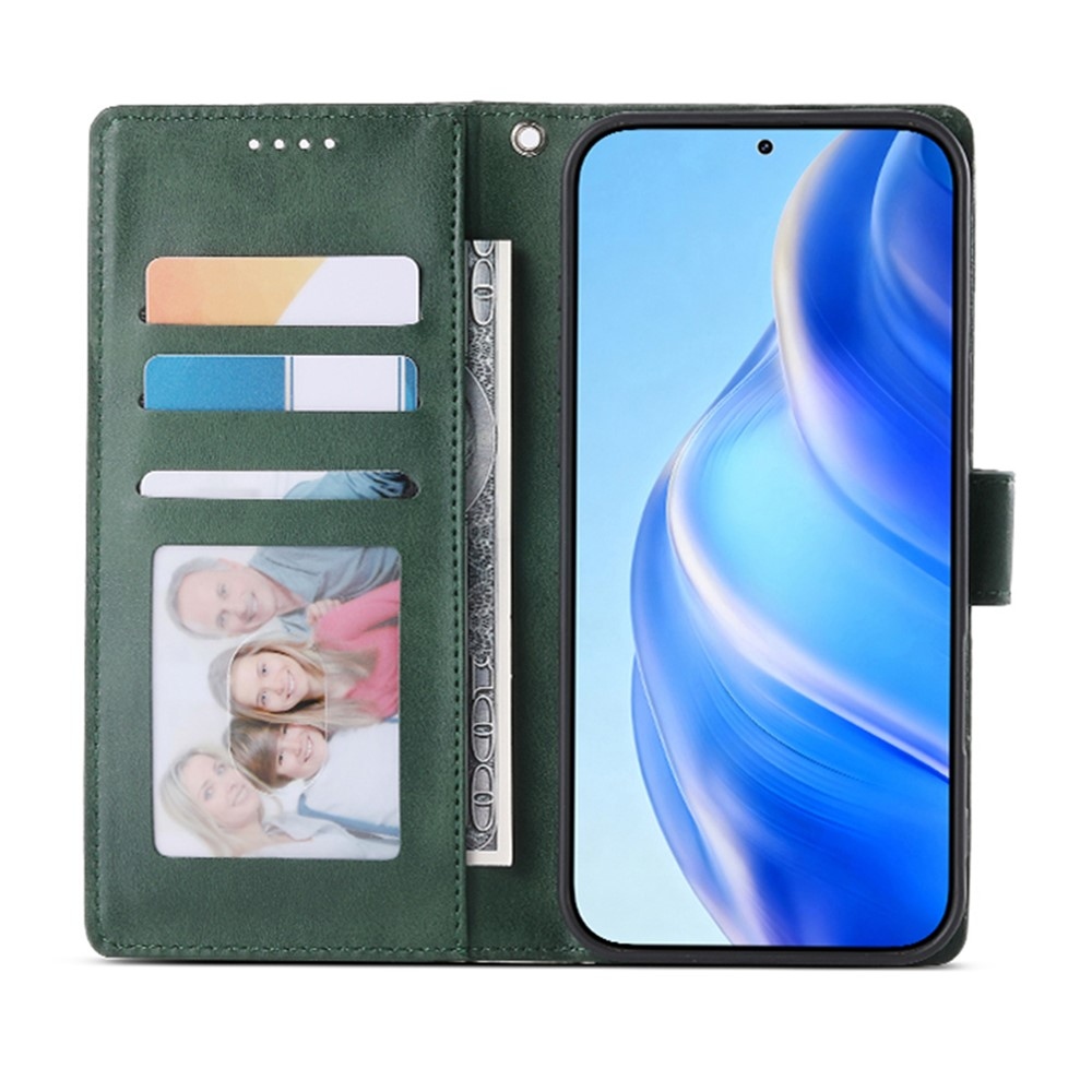 Clots knížkové pouzdro na Xiaomi Redmi Note 17 4G/5G - zelené