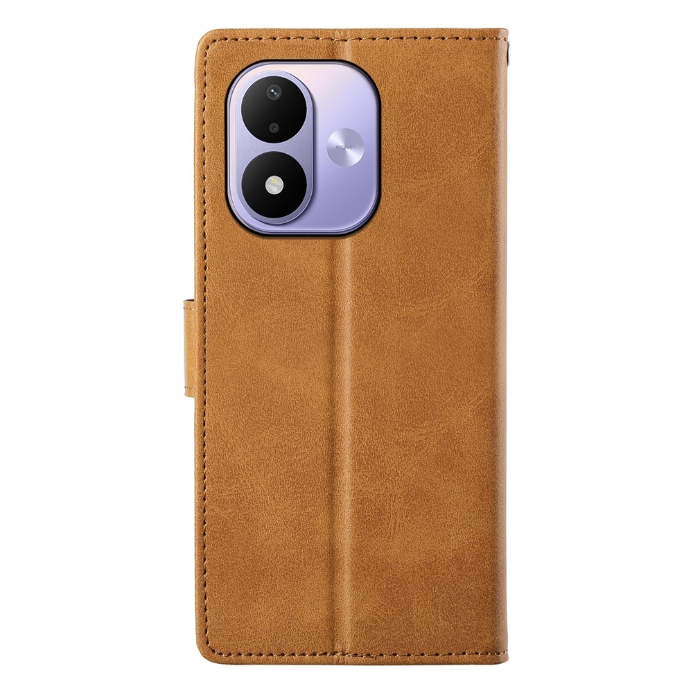 Clots knížkové pouzdro na Xiaomi Redmi Note 17 4G/5G - žluté