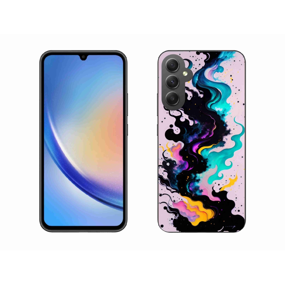 Gelový kryt mmCase na Samsung Galaxy A34 5G - abstraktní motiv 4