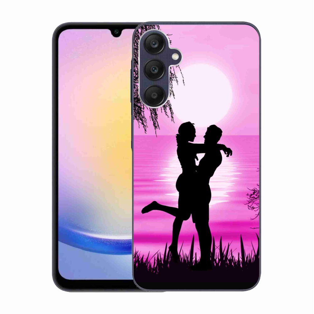Gelový obal mmCase na Samsung Galaxy A25 5G - západ slunce