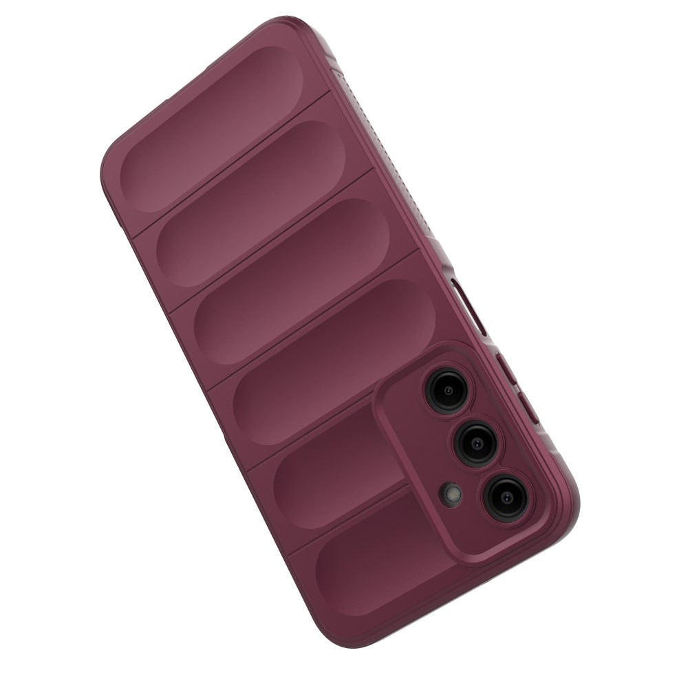 Rugg odolný gelový obal na Samsung Galaxy A16 4G/5G - vínový