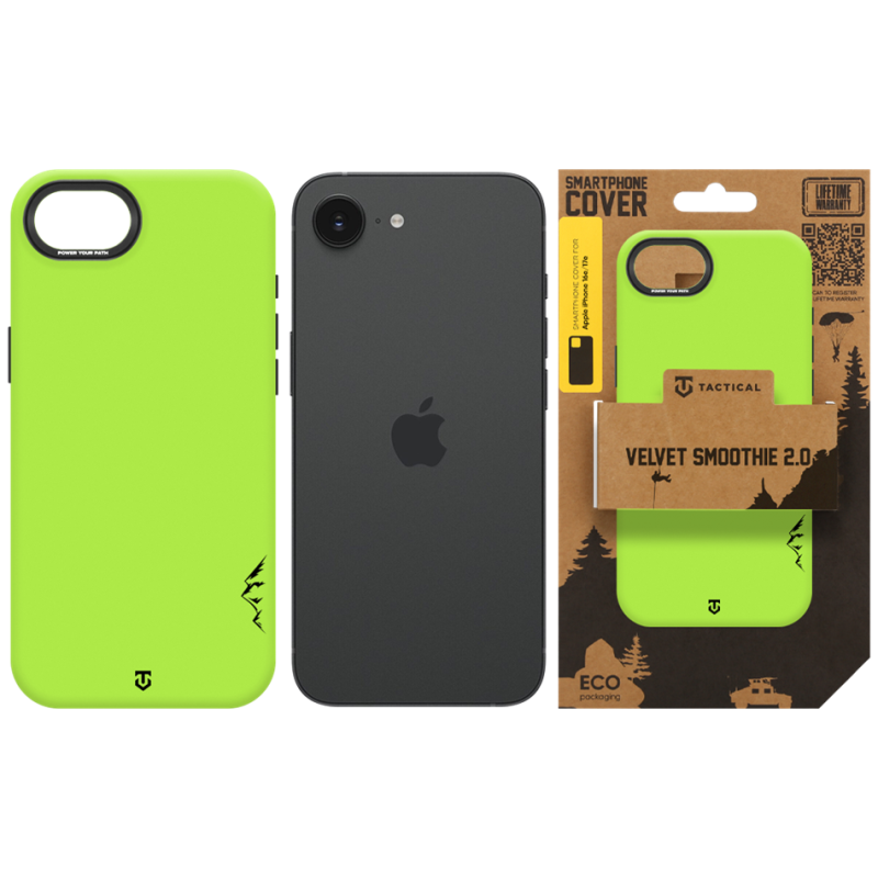 Tactical MagForce Velvet Smoothie 2.0 Kryt pro Apple iPhone 16e/17e Avocado