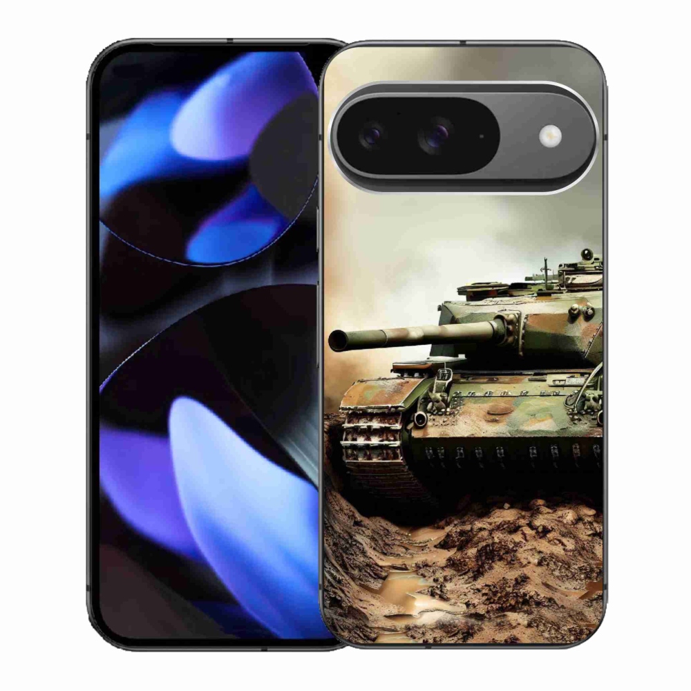 Gelový kryt mmCase na Google Pixel 9/9 Pro - tank