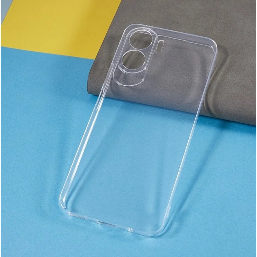 Tenký průhledný gelový obal na Honor 90 Lite - průhledný