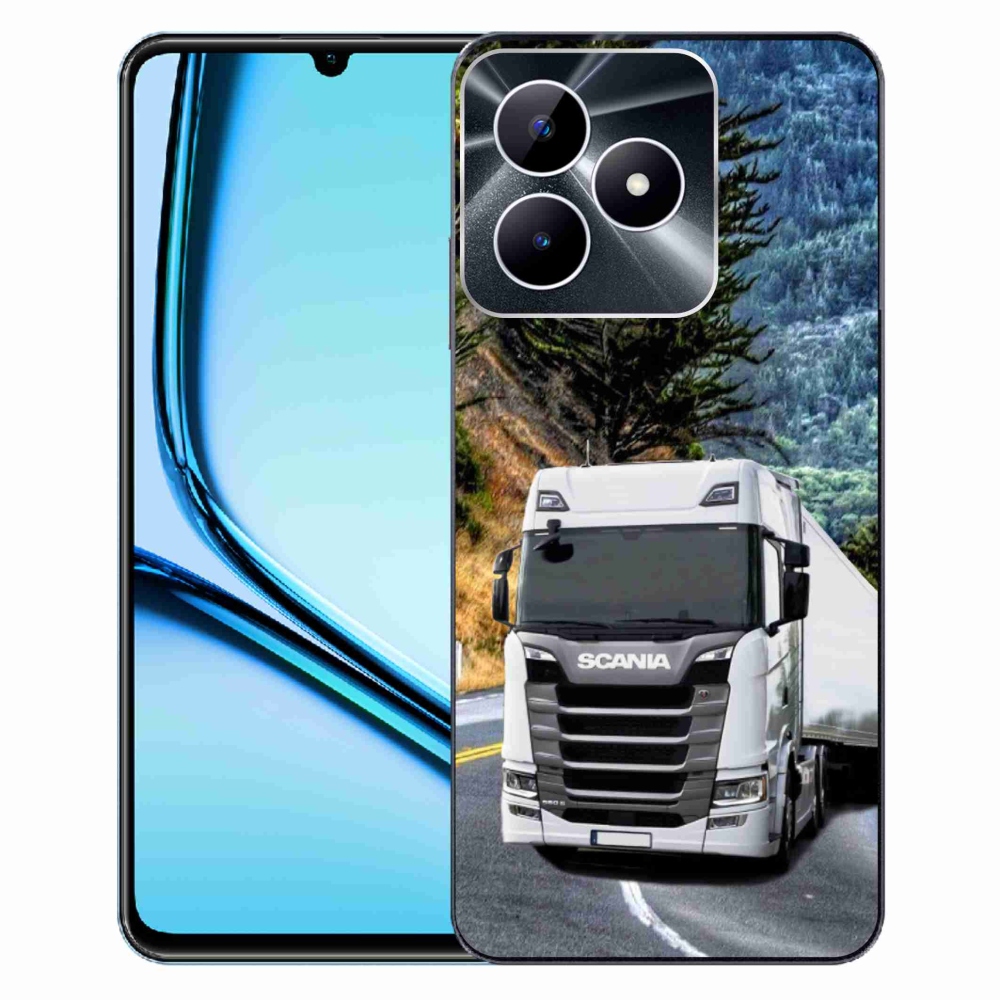 Gelový kryt mmCase na Realme Note 50 - kamion 1