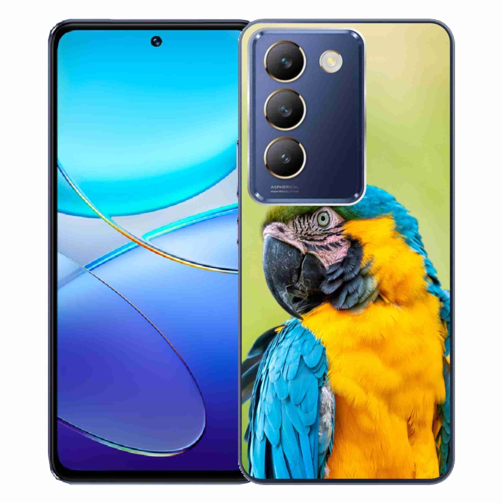 Gelový obal mmCase na Vivo V40 SE 4G/5G - papoušek ara 2