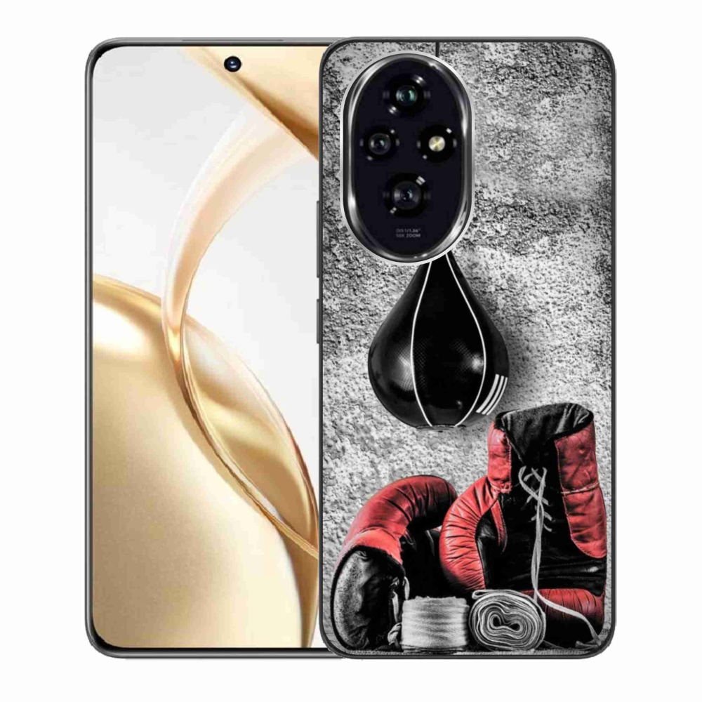 Gelový kryt mmCase na Honor 200 5G - boxovací pytel a rukavice