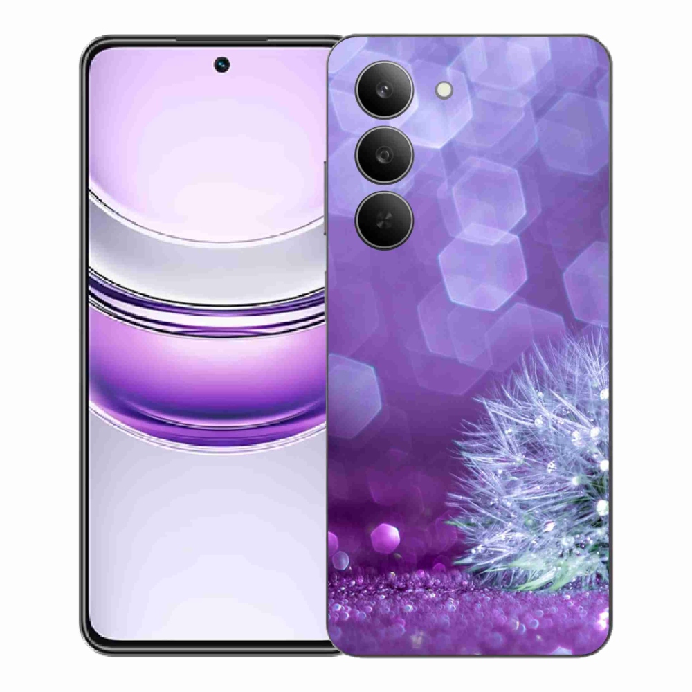 Gelový kryt mmCase na Realme 14x 5G - odkvetlá pampeliška 2