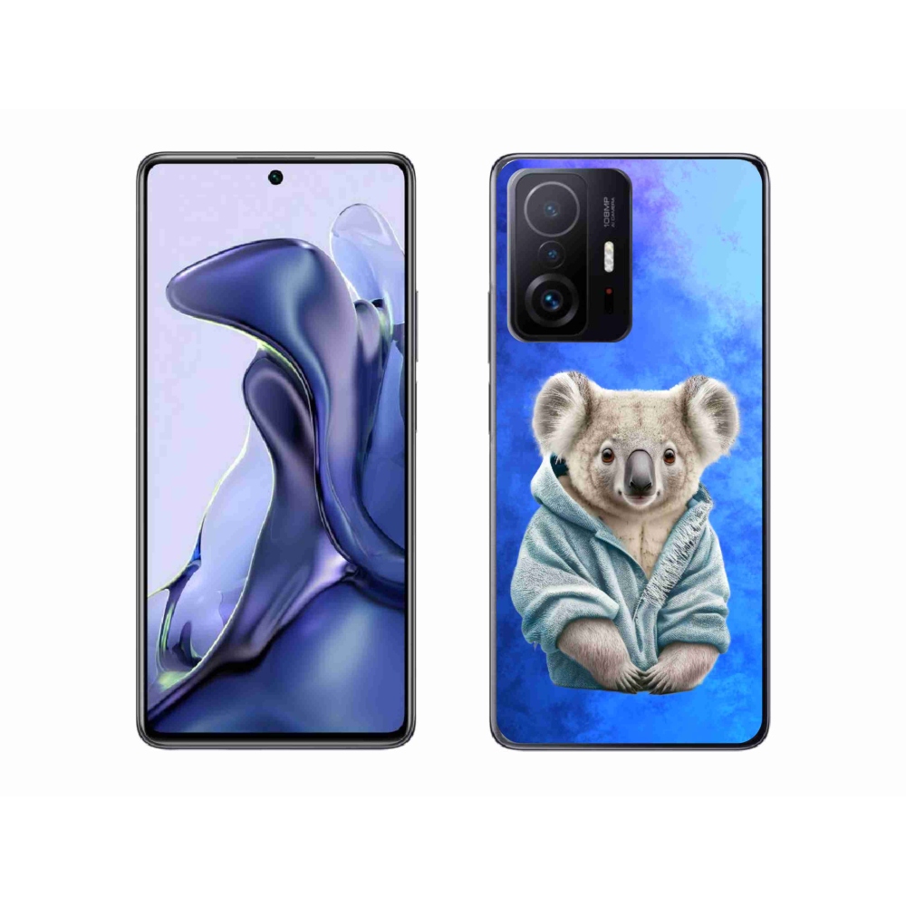 Gelový kryt mmCase na Xiaomi 11T Pro - koala ve svetru
