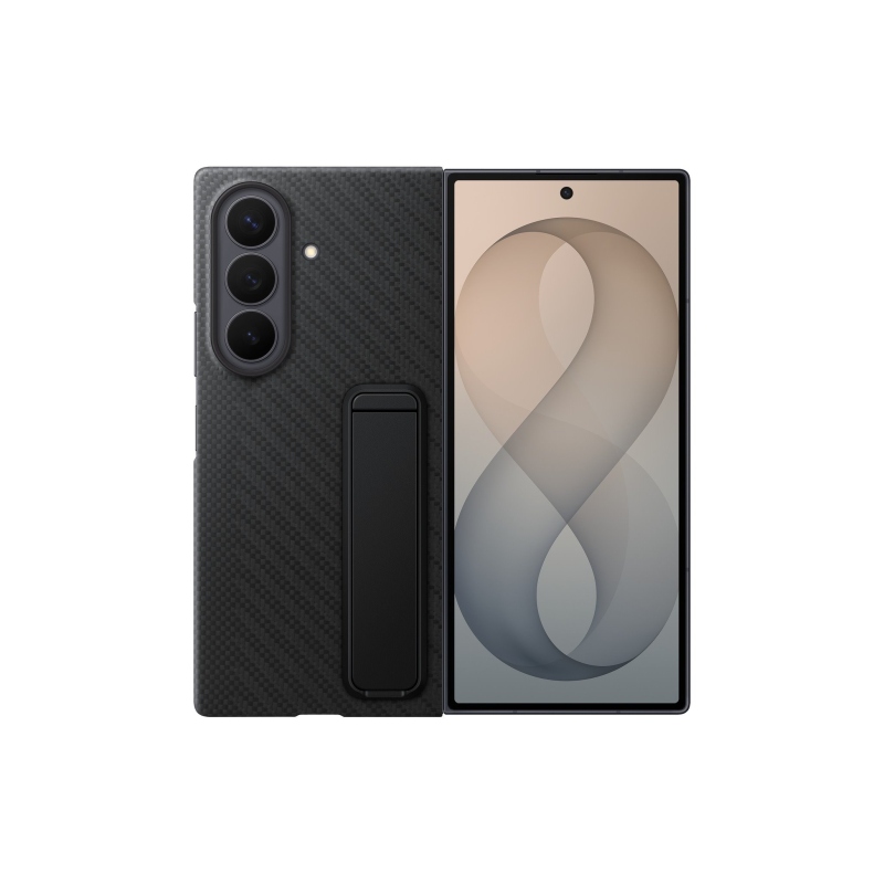 EF-XF976SBE Samsung Carbon Standing Kryt pro Galaxy Z Fold 8 Ultra Black