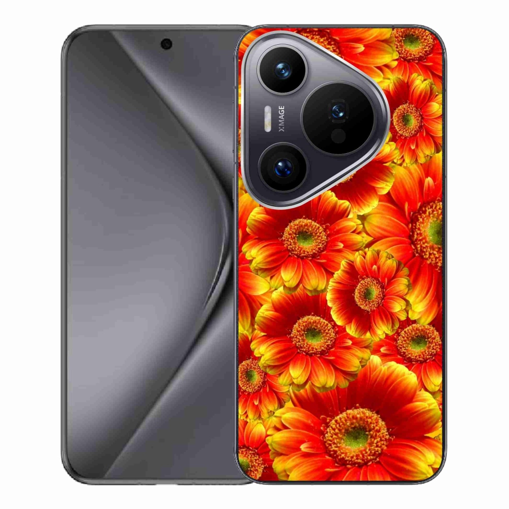 Gelový kryt mmCase na Huawei Pura 70 Pro - gerbera 1