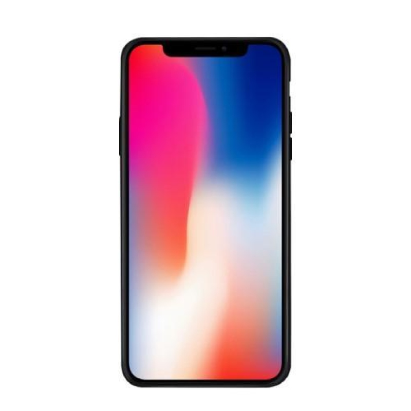 Coat gelový obal s motivem na iPhone X - žirafa