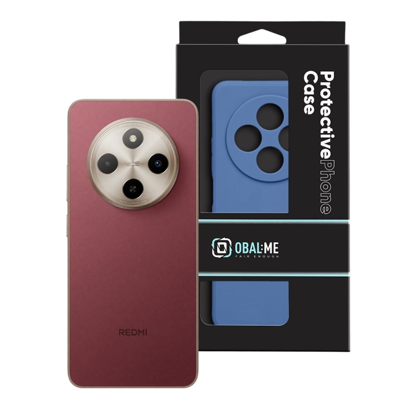 OBAL:ME Matte TPU Kryt pro Xiaomi Redmi 17C 4G Dark Blue