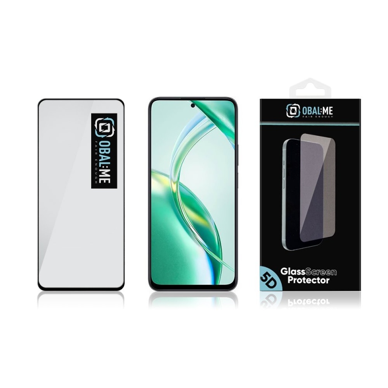 OBAL:ME 5D Tvrzené Sklo pro Honor 200 Smart Black