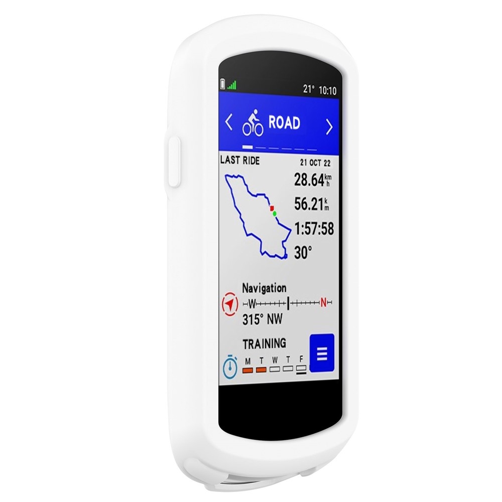 Collision silikonový obal na GPS cyklonavigaci Garmin Edge 1040 - bílý