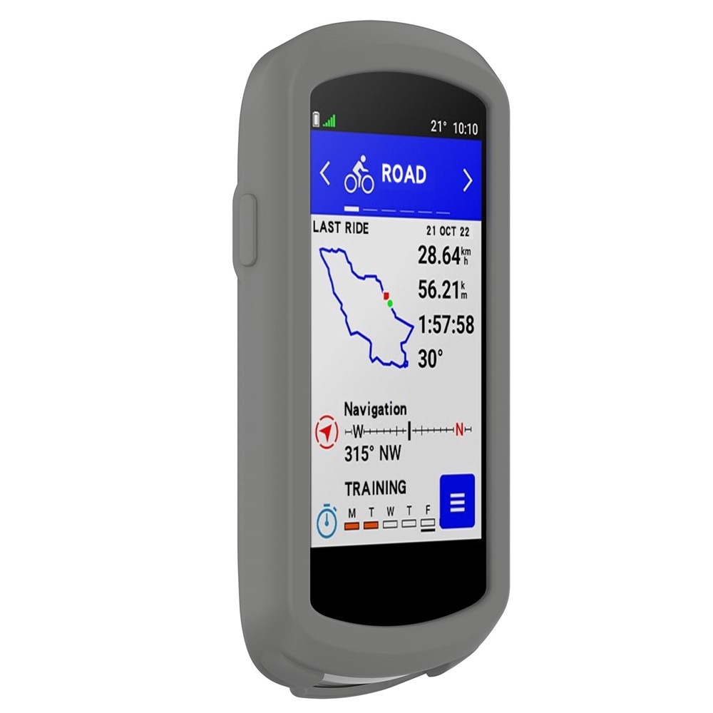 Collision silikonový obal na GPS cyklonavigaci Garmin Edge 1040 - tmavěšedý