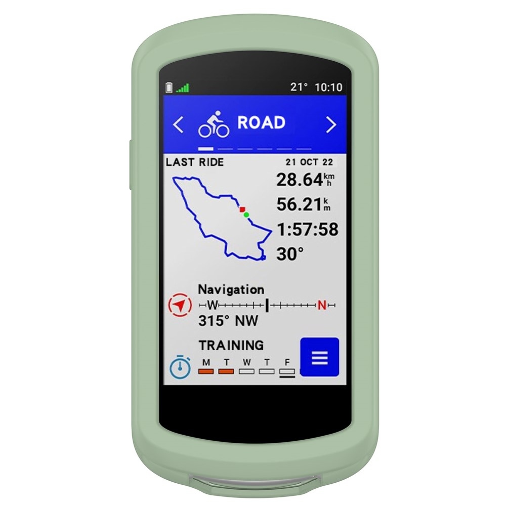 Collision silikonový obal na GPS cyklonavigaci Garmin Edge 1040 - zelený
