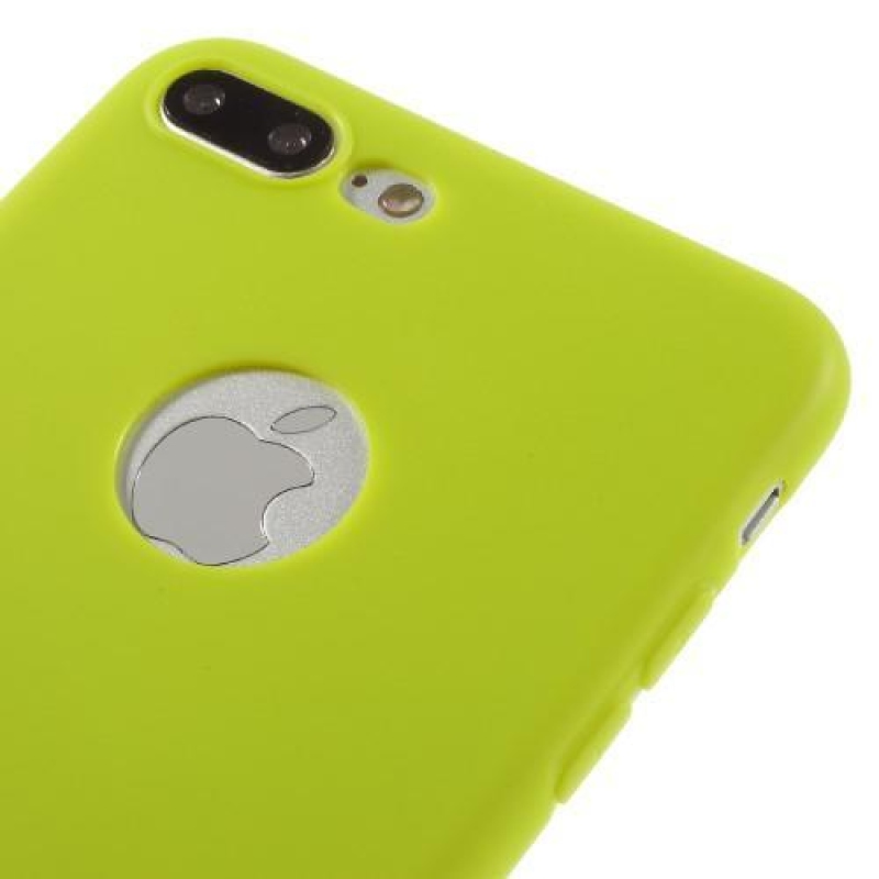 Color gelový obal na iPhone 7 Plus a iPhone 8 Plus - zelený