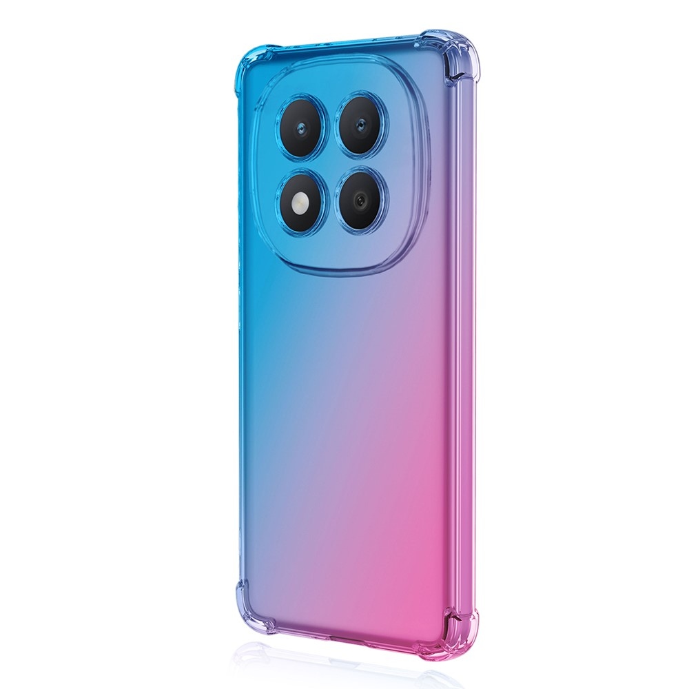 Colore odolný gelový obal s vyztuženými rohy na Xiaomi Redmi Note 15 Pro+ 5G - modrý/růžový