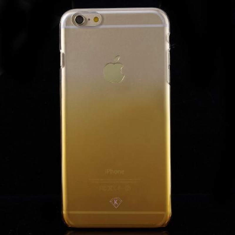Colory plastový obal na iPhone 6 Plus a 6s Plus - žlutý