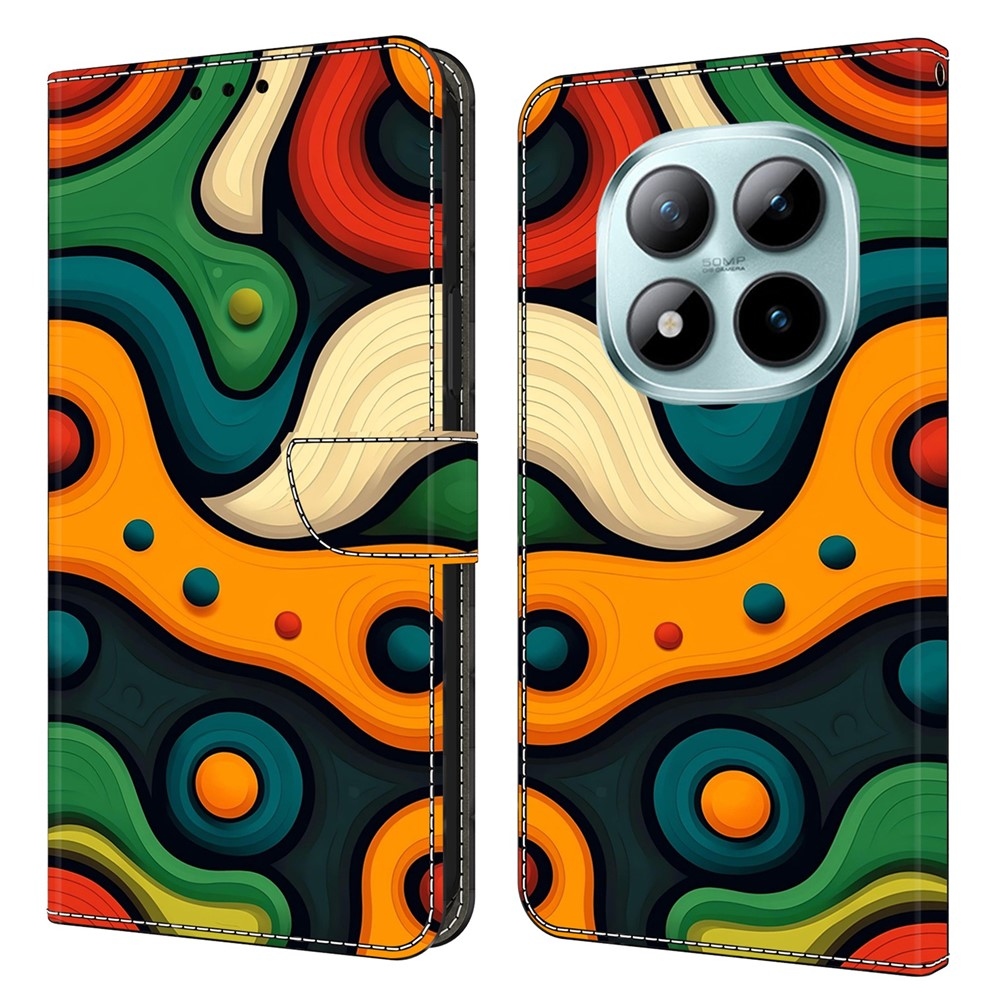 Compart knížkové pouzdro na Xiaomi Poco M8 5G/Redmi Note 15 5G/Note 15 4G - abstrakt 1