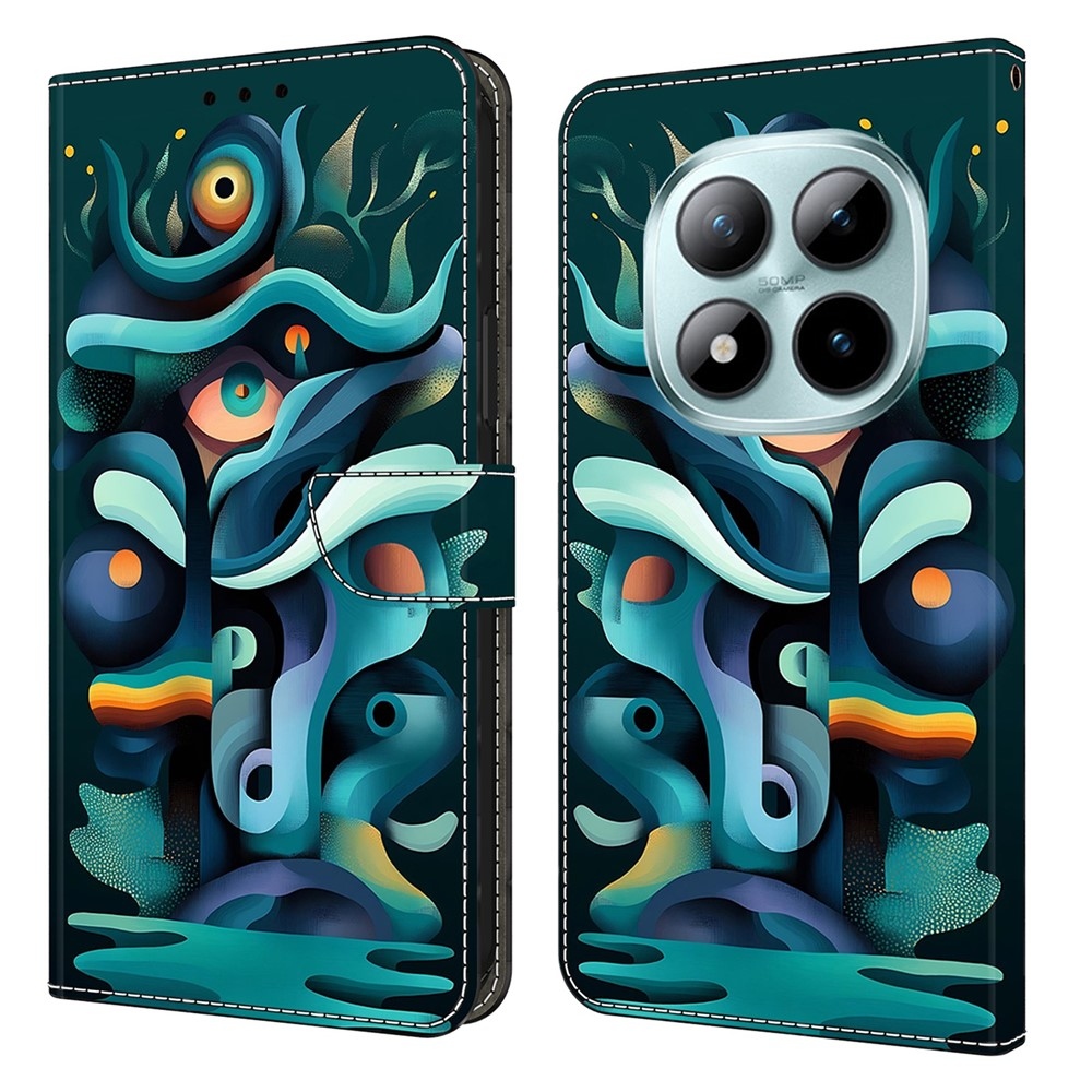 Compart knížkové pouzdro na Xiaomi Poco M8 5G/Redmi Note 15 5G/Note 15 4G - abstrakt