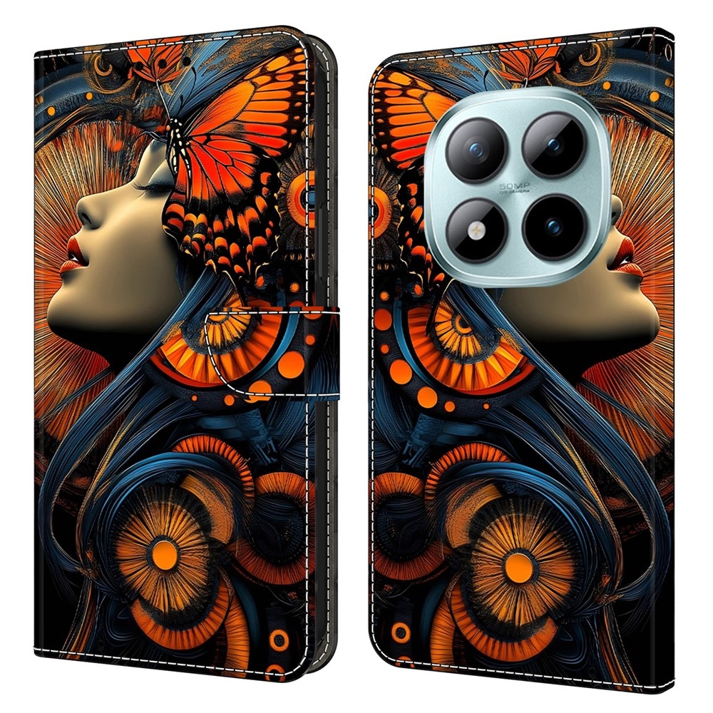 Compart knížkové pouzdro na Xiaomi Poco M8 5G/Redmi Note 15 5G/Note 15 4G - dívka s motýli